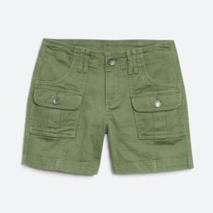 KUT FROM THE KLOTH Army Green Elliot Cargo Pocket Shorts Size 4